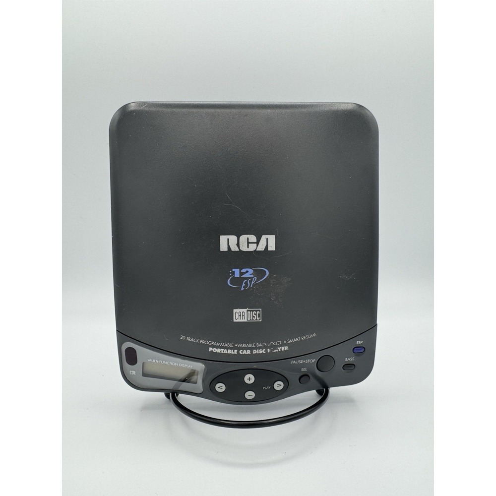 RCA RP-2017A Personal CD Player Electronic Skip Protection 1997 Vintage - Tested